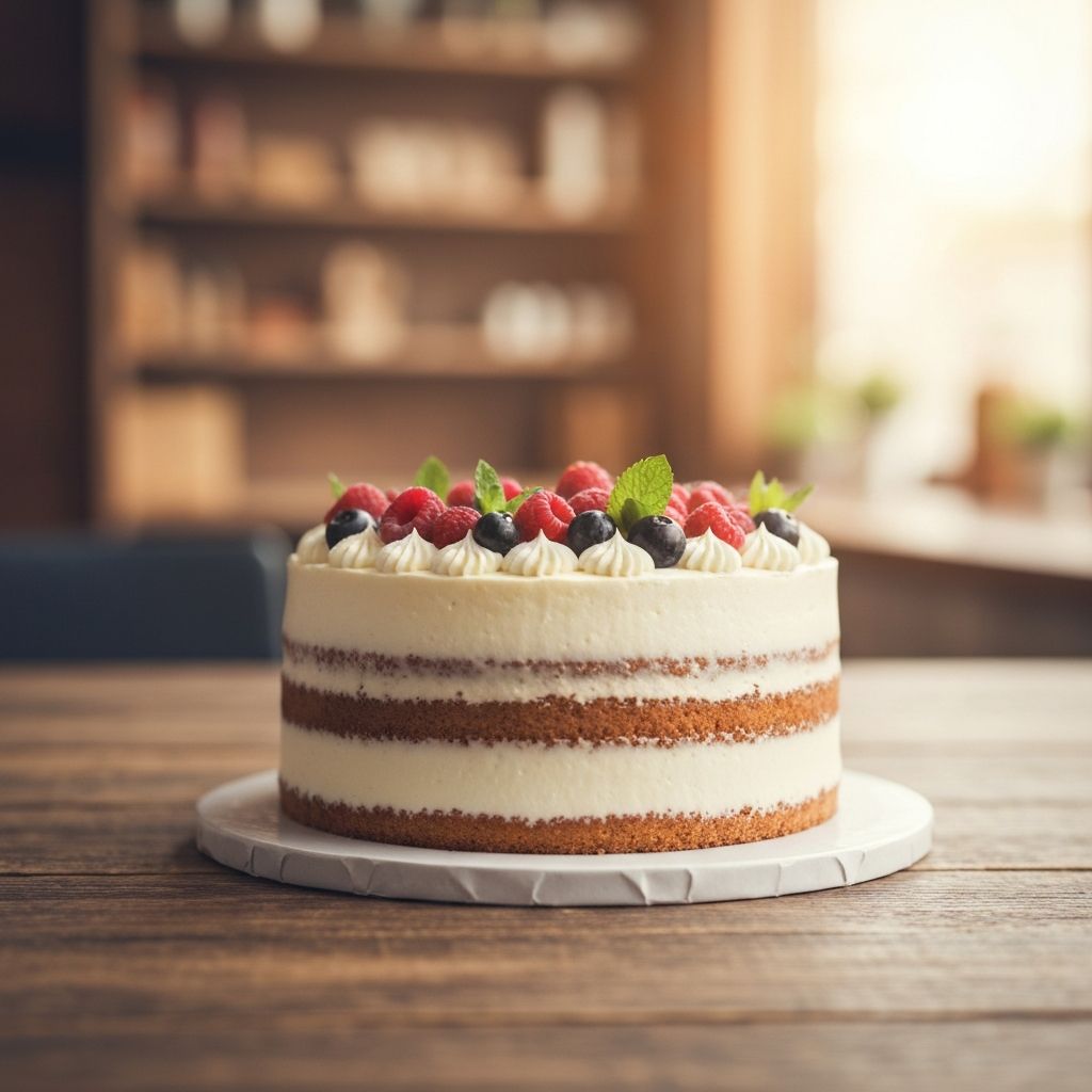 Pastel artesanal de La Casa de Eva